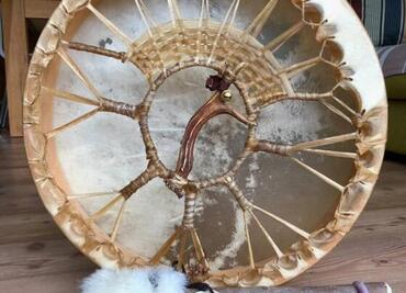 Un tamburo sciamanico per il solstizio d'inverno